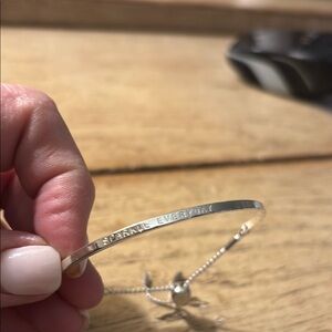 Silver Bracelet with Engraving